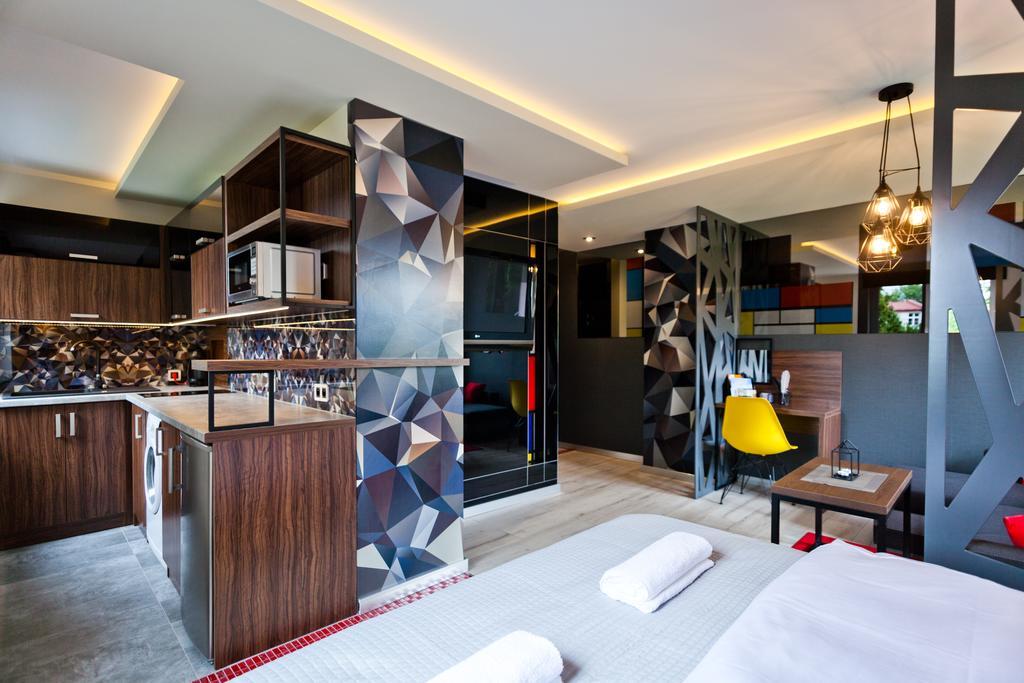 Apartament Trojkaty I Kwadraty Łańcut Εξωτερικό φωτογραφία